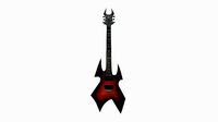 Electric Guitar H07 Dark Wood - Music Instrument Design