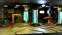 Sci-fi rebot Lab Research Environment Kitbas