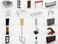 A collection of 21 Architectural items - Bundle Pack
