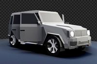 Mercedes Benz G Class - LowPoly