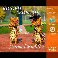 Jungle Animal Buddies - Leopard