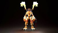 Agumon Bond of Courage 3D Model