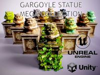 PBR Gargoyle Statue Collection