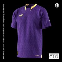PUMA ULTRAWEAVE 22-23 Football Shirt for CLO3D-MarvelousDesigner