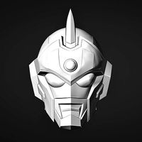 Gridman Helmet 3D print model Helmet prop replica 3D print model