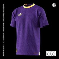 PUMA ULTRAWEAVE 22-23 Football Shirt for CLO3D-MarvelousDesigner