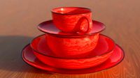 5 piece dish-set