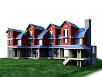 Villa 009 3D Model