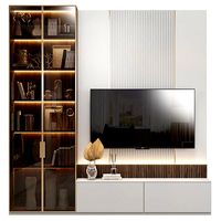 Neoclassical TV wall 025