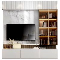 Neoclassical TV wall 022