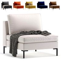 Armchair Kona 6 Colors Version