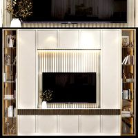 Neoclassical TV wall 015