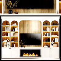 Neoclassical TV wall 013