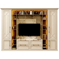 Neoclassical TV wall 004