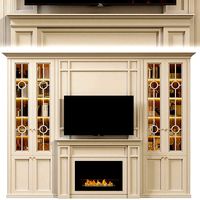 Neoclassical TV wall 003