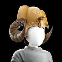 Pharaoh Hat 06 - SciFi Character Design Low-poly 3D model