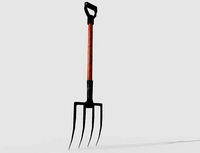 Realistic Pitchfork - Farm tools collection - Ar-Vr ready PBR