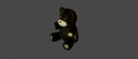 Brown and cute Teddy Bear - Model 3d
