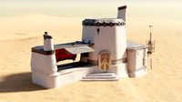 Star Wars Tatooine Merchant Building