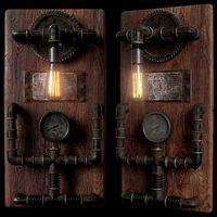 Steampunk lamp - game ready