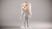 Olivia doll in Pajama Pose 01