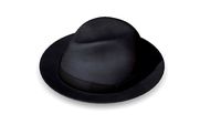 Fedora Hat Low Poly PBR Realistic