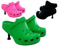 Balenciaga x Crocs Madame Sandals Mule rubber