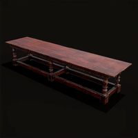 Medieval Elegant Long Dining Table