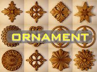 Ornament 3D Model-vol6
