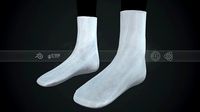 White Socks Style 4