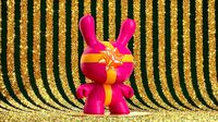 Kidrobot Pink Gift 12 inch Christmas Set Dunny
