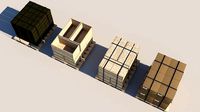 Palet Collection with cargo