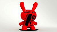 Kidrobot Andy Warhol 20 Red Giant