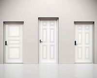 Modern wooden Door 01-msk