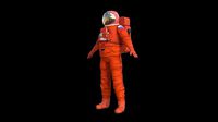 3d astronout clothes