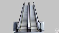 Escalator LMG-30-100L Lowpoly