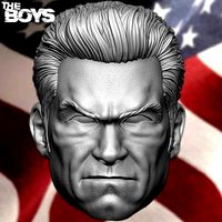 ANGRY HOMELANDER -THE BOYS- HEAD FOR 6 INCH ACTION FIGURES | 3D