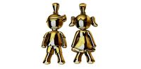 Boy and Girl Pendant | 3D