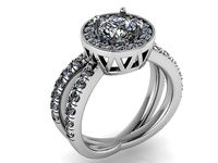 round halo ring 0101 | 3D