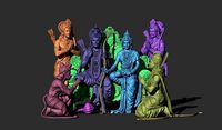 ram parivar 3D print model | 3D