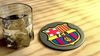 Escudo Club de futbol Barcelona posavaso | 3D