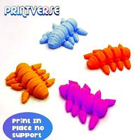 Cute Articulated Tardigrade | 3D