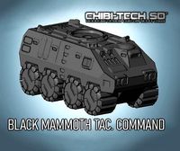 CHIBI-TECH SD - BLACK MAMMOTH MOBILE COMMAND | 3D