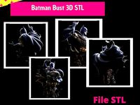 Batman Bust 3D STL | 3D