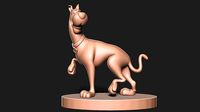 Scooby Doo with Base | 3D