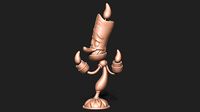 lumiere beauty and the beast character 2 | 3D