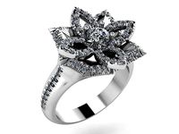 rose ring 0052 | 3D