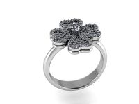 flower ring 0063 | 3D