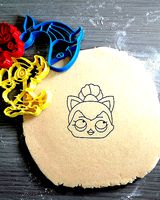 Lol Dolls Diadem Ears Cookie Cutter | 3D