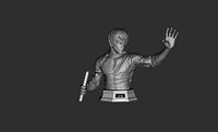 Bruce lee game of death bust | 3D